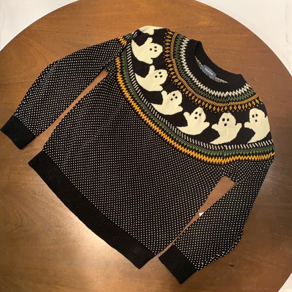 Ghost Print Sweater